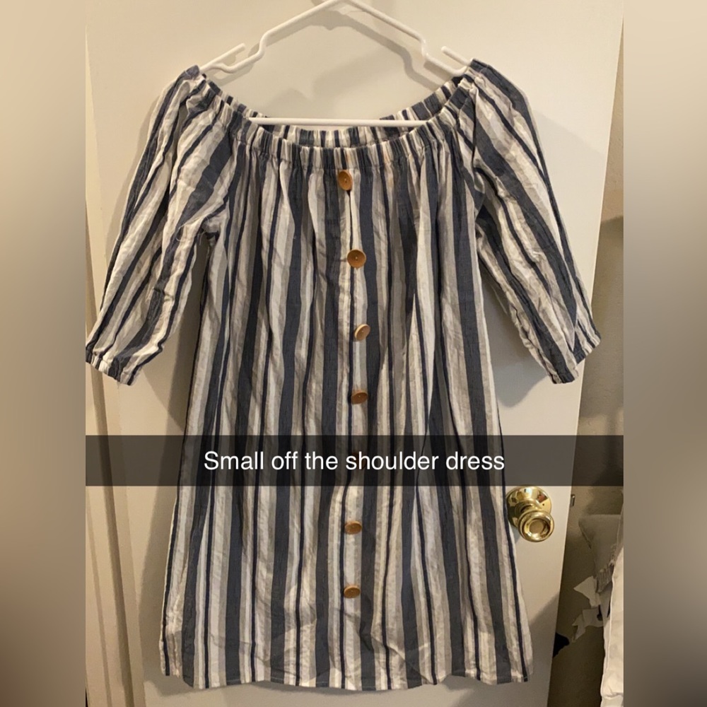 Small off the shoulder dress